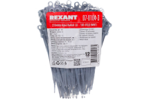 Стяжка под винт 3.6х100мм, 100 штук, Rexant 07-0104-3, серая
