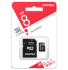 Карта памяти micro SD 8Gb SmartBuy class 10 с адаптером