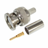 Разъемы, штекера, соединители - REXANT штекер BNC RG-6 обжим (01-001С) Разъемы, штекера, соединители - REXANT штекер BNC RG-6 обжим (01-001С)