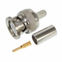 Разъемы, штекера, соединители - REXANT штекер BNC RG-6 обжим (01-001С)
