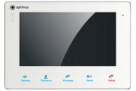 Видеодомофон Optimus VM-7S (белый) встроенный БП/SD-карта до 32 Гб Видеодомофон Optimus VM-7S (белый) встроенный БП/SD-карта до 32 Гб