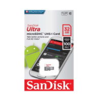 Карта памяти micro SD 32Gb SanDisk UHS-I class 10 без адаптера